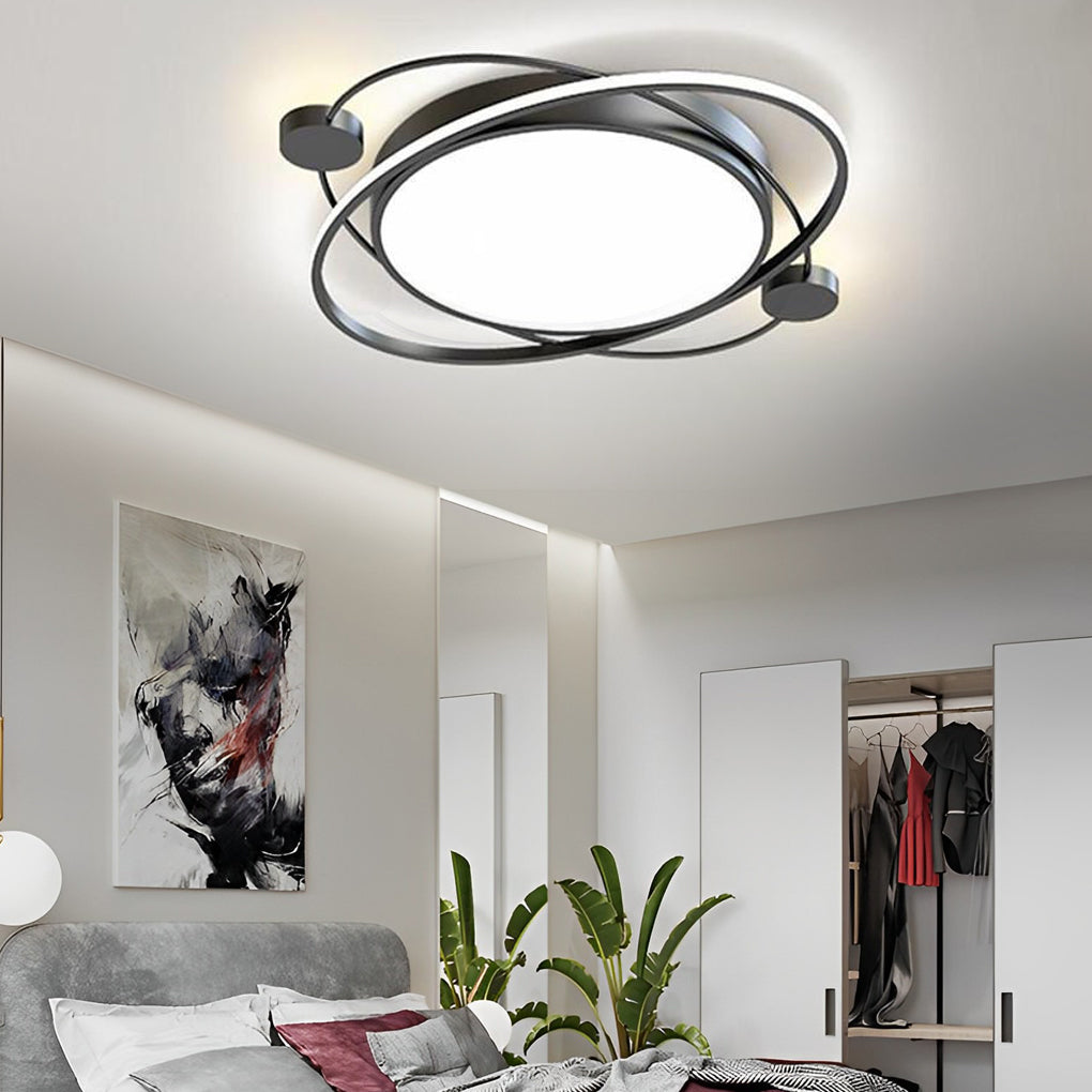 Circular Dimmable LED Nordic Ceiling Lights Flush Mount Lighting