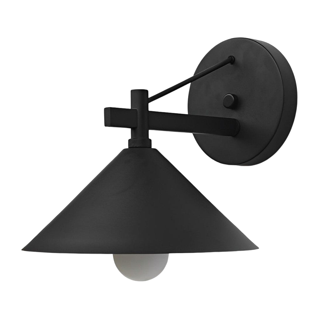 Conical Simple Waterproof Retro American-style Outdoor Wall Sconce Lighting