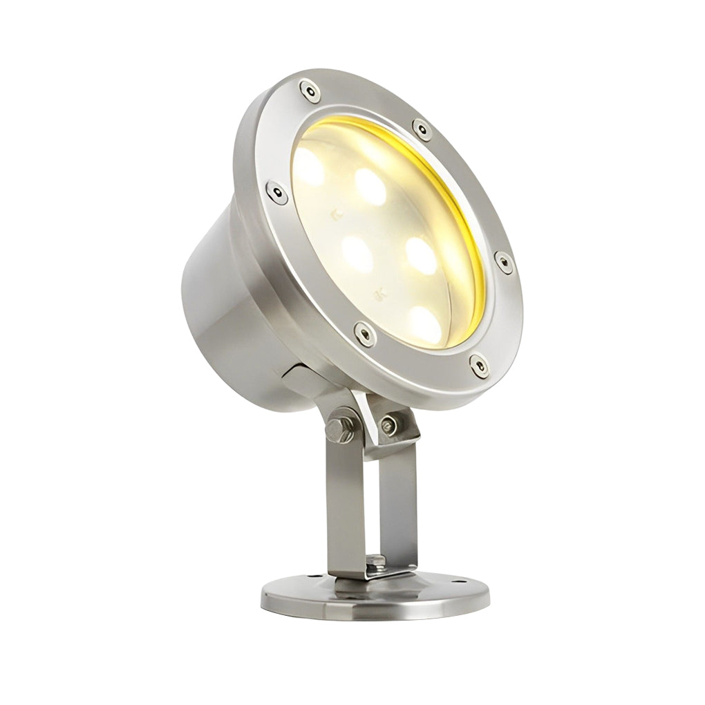 AC12V Modern LED Underwater Pool Lights Chrome Adjustable Spot Light