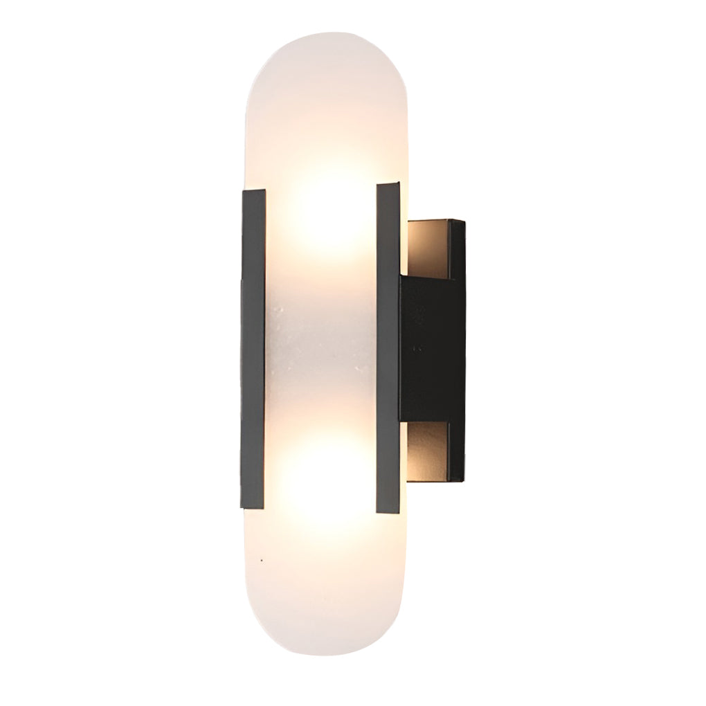 Electroplated Metal G4 LED Up and Down Lights Modern Wall Sconces Lighting