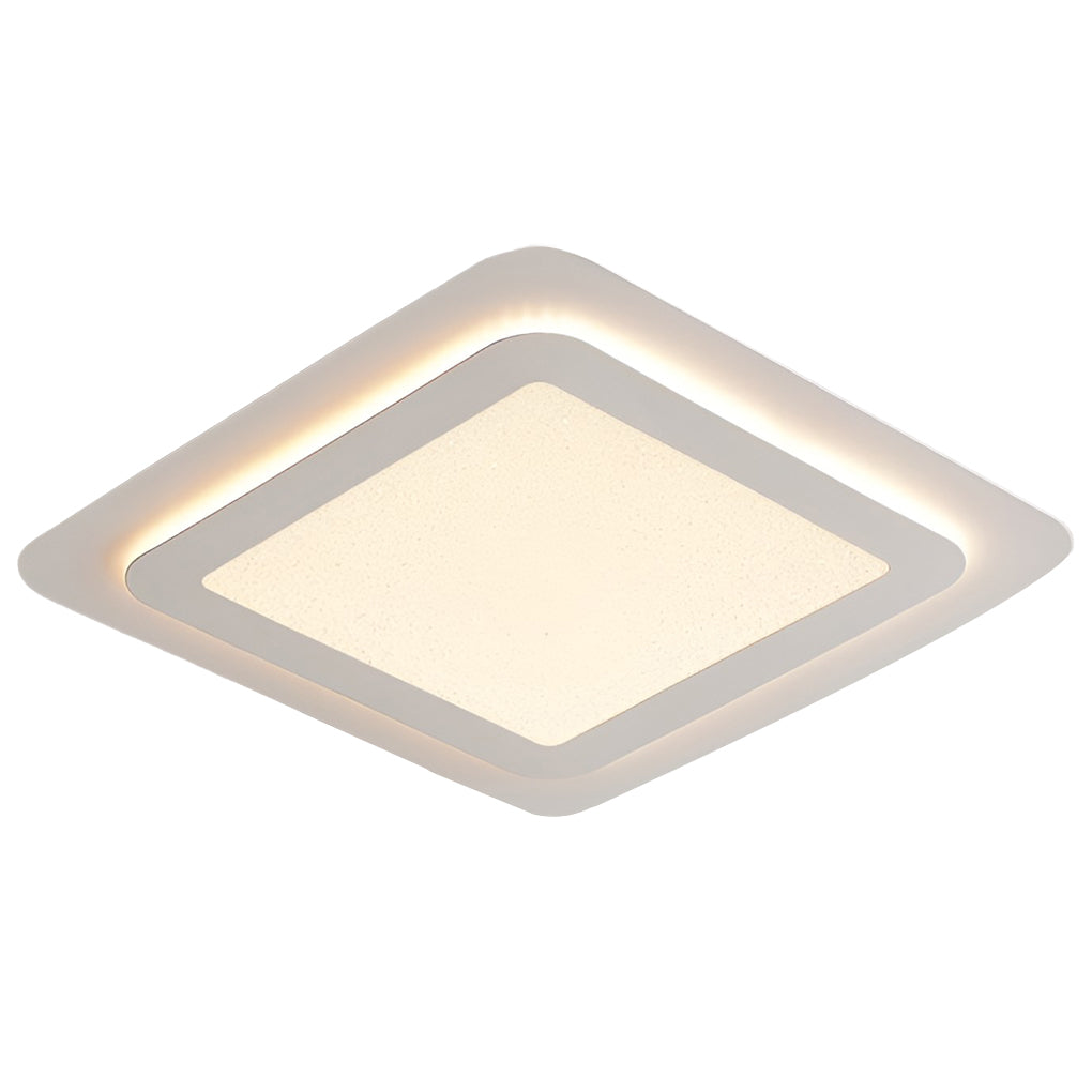 Minimalist Square Circular LED Stepless Dimming Modern Ceiling Lights