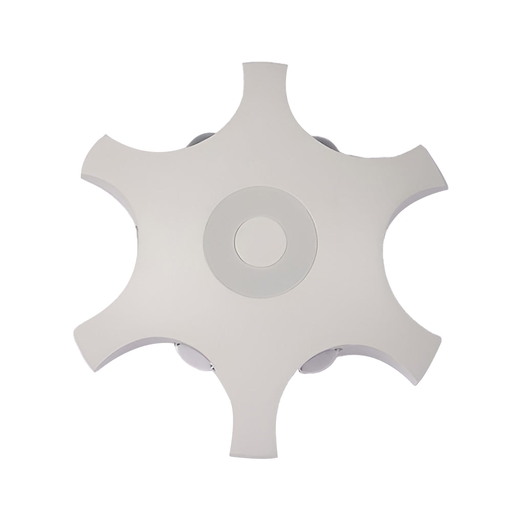 Flower Shaped LED Waterproof Nordic Wall Washer Lights