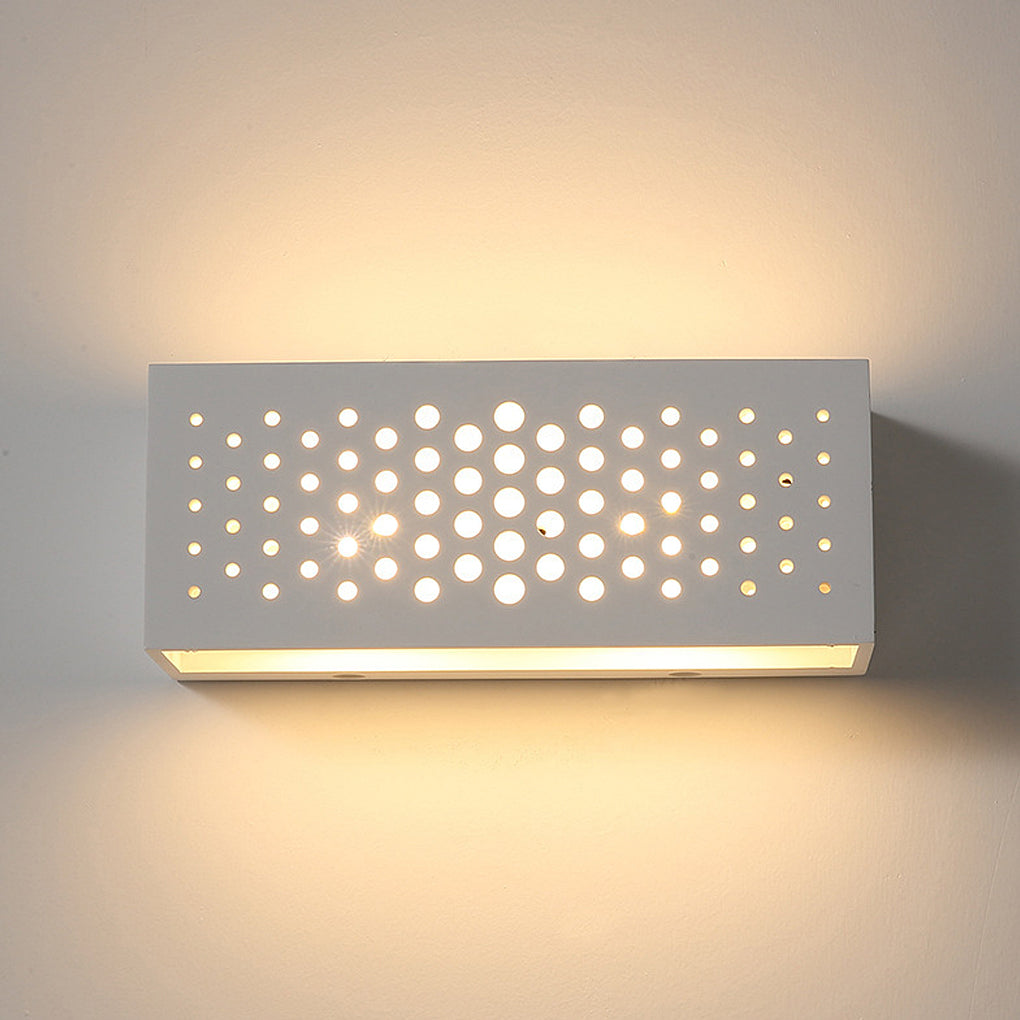 Rectangular Up Light Rectangular Up and Down Light Modern LED Wall Lights Fixture Wall Lamp ...