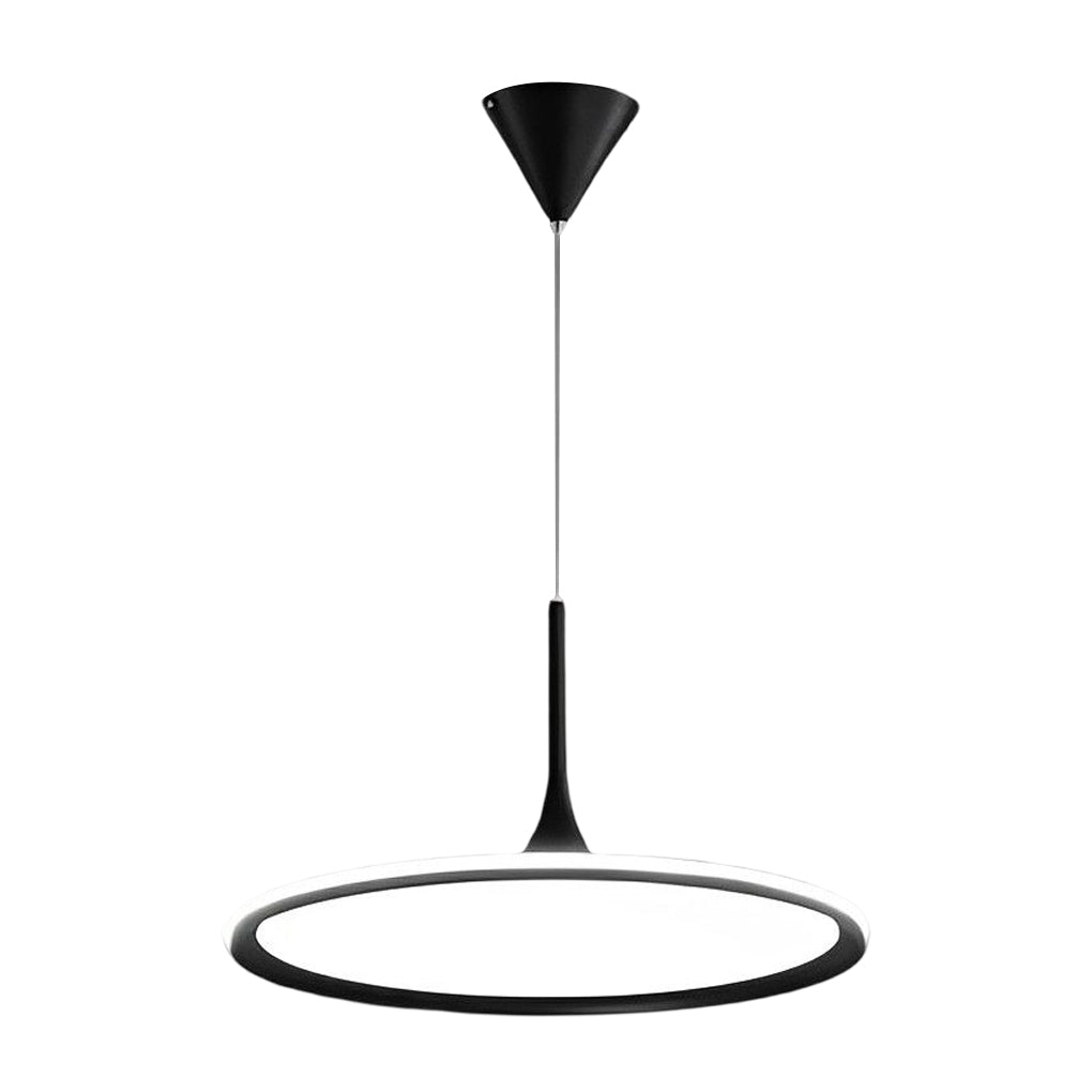 Round Ultra Thin Minimalist LED Nordic Chandelier Pendant Lighting