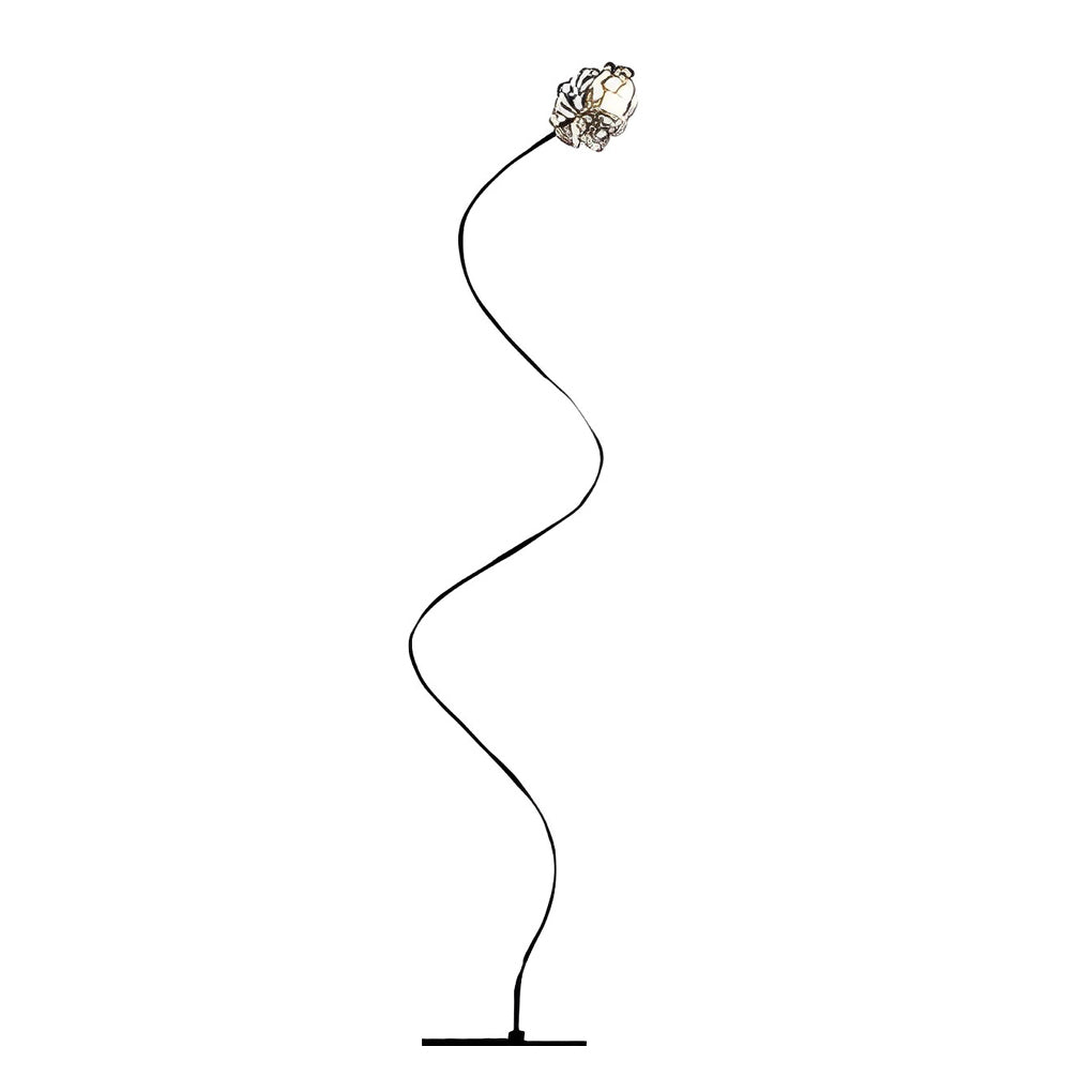 Outdoor Flower Bud Lawn Lights – Apple & Grape Designs, LED, Modern Illumination