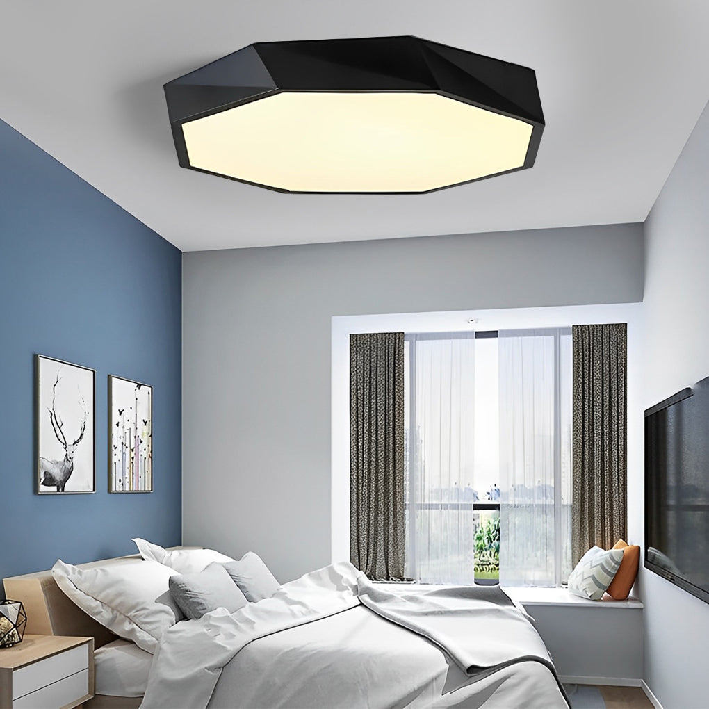 Geometric LED Modern Ceiling Lights Flush Mount Lighting Ceiling Lamp