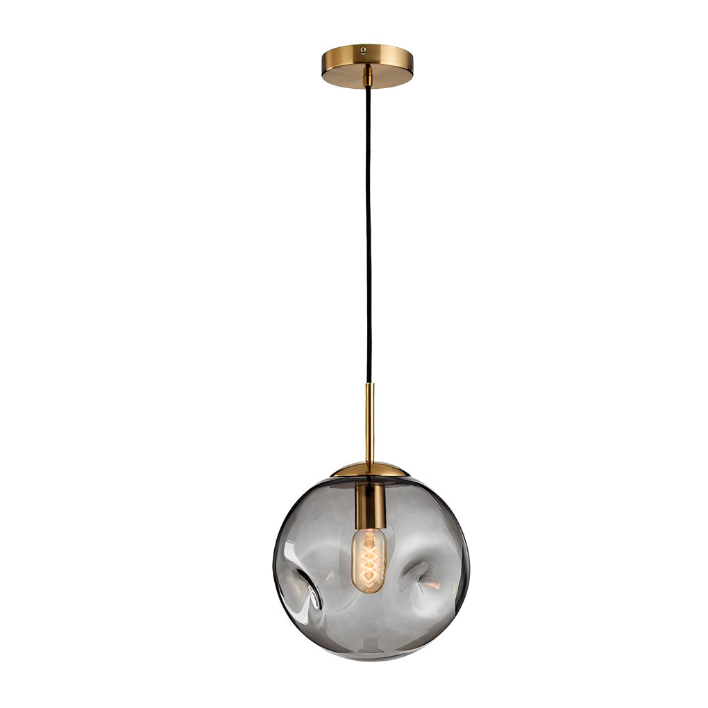 Creative Glass Globe Metal Nordic Small Chandelier Pendant Lighting