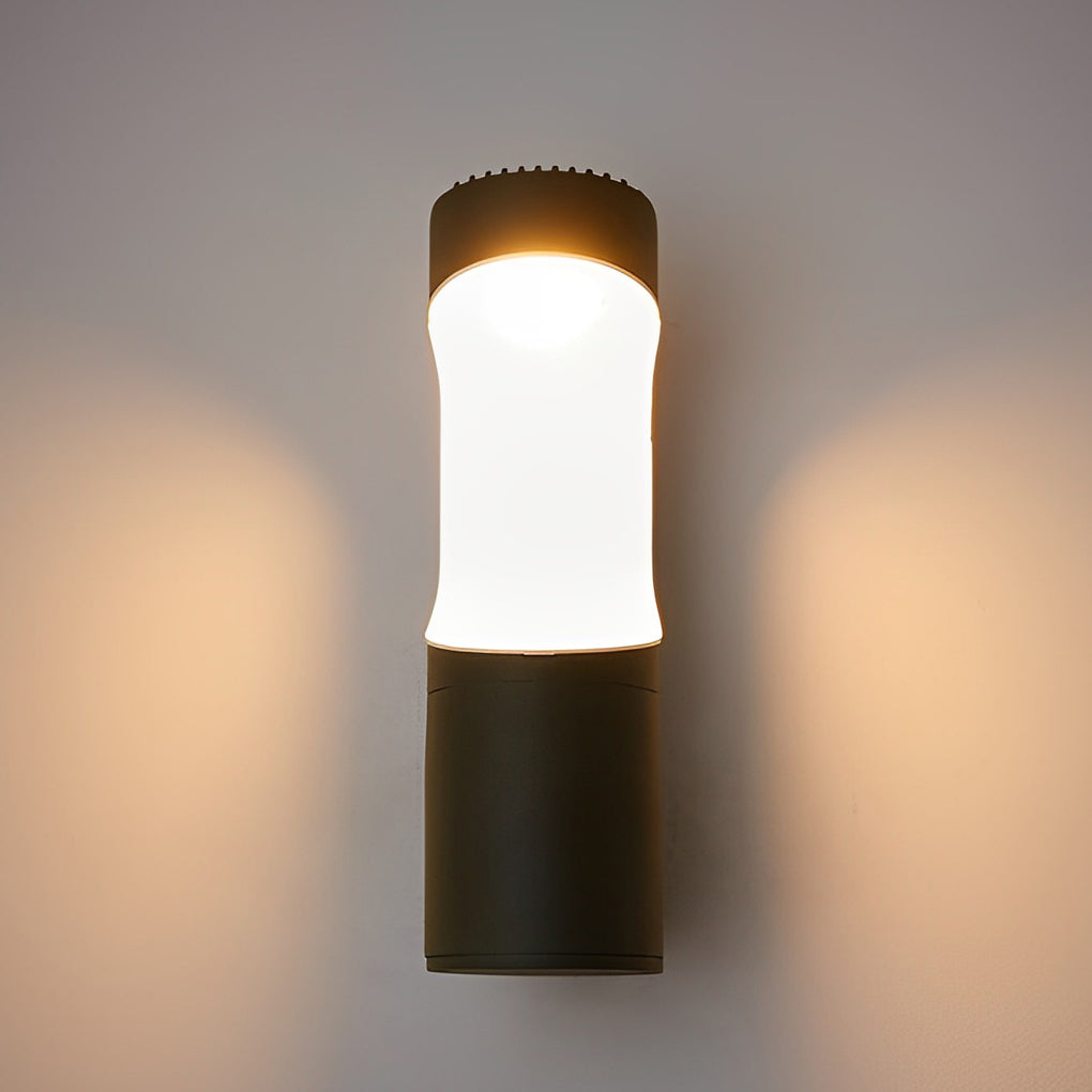 Creative LED Waterproof Black Modern Outdoor Wall Lamp Exterior Lights