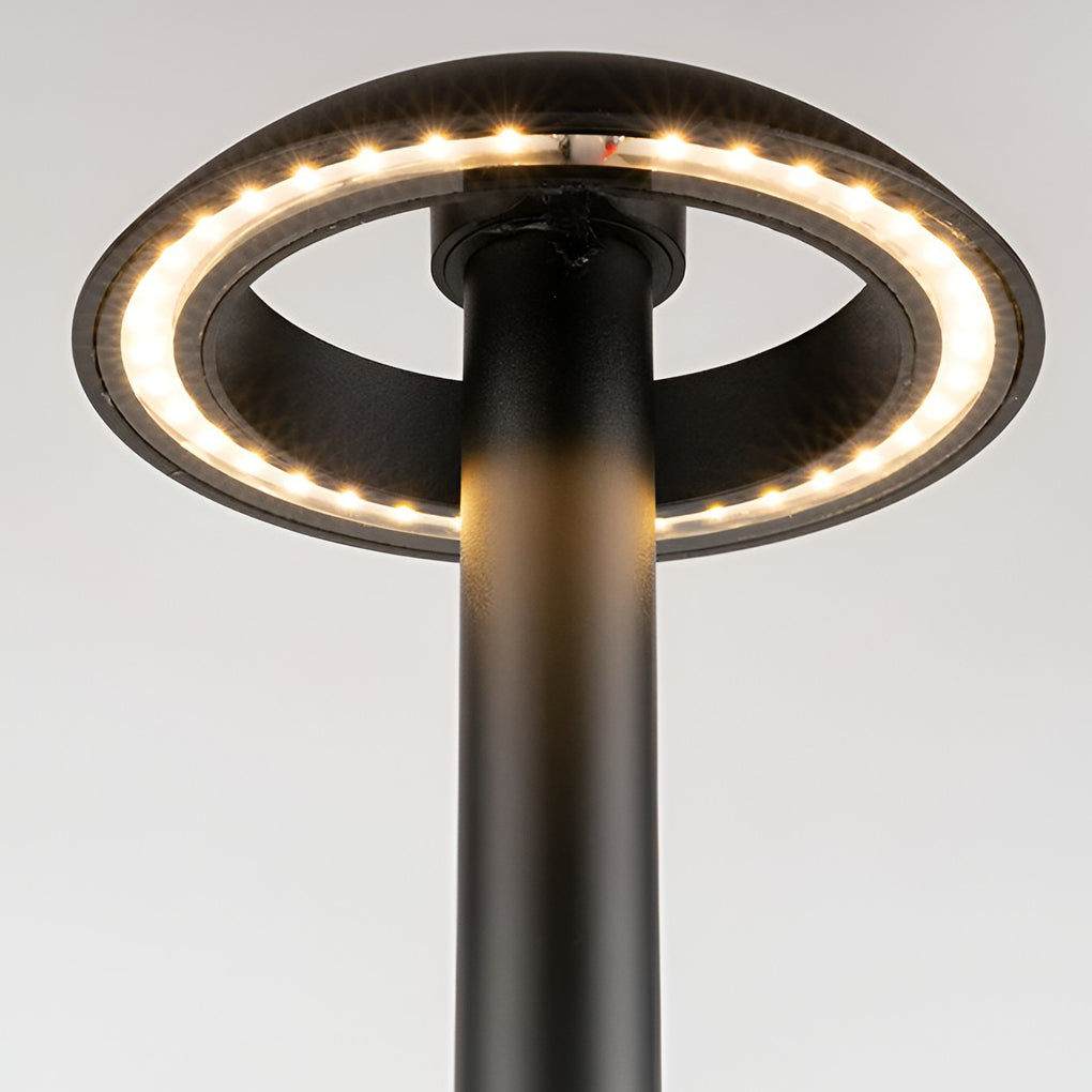 Modern Mushroom LED Path Light Waterproof Outdoor Landscape Post Lamp