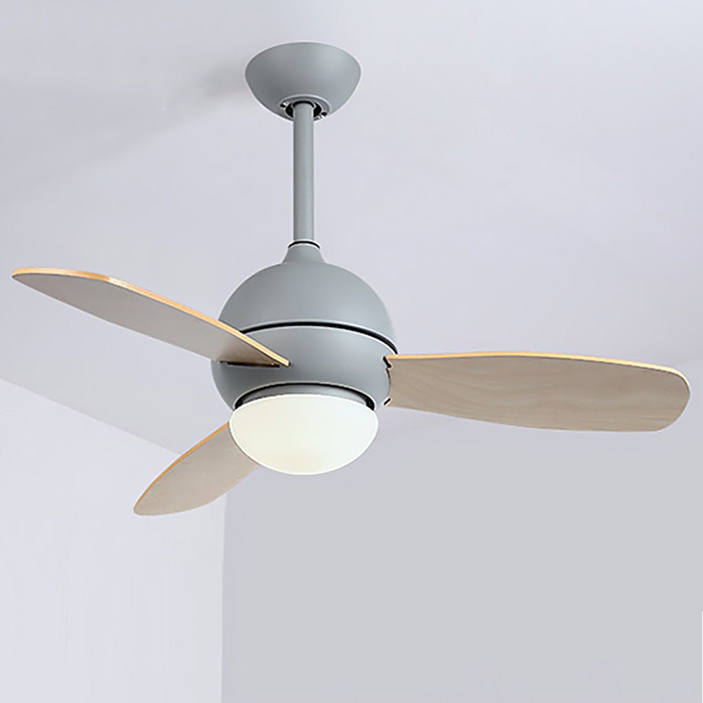 36 Inches Nordic Minimalist LED Remote Control Ceiling Fan Light for Living Room Dining Room - Dazuma