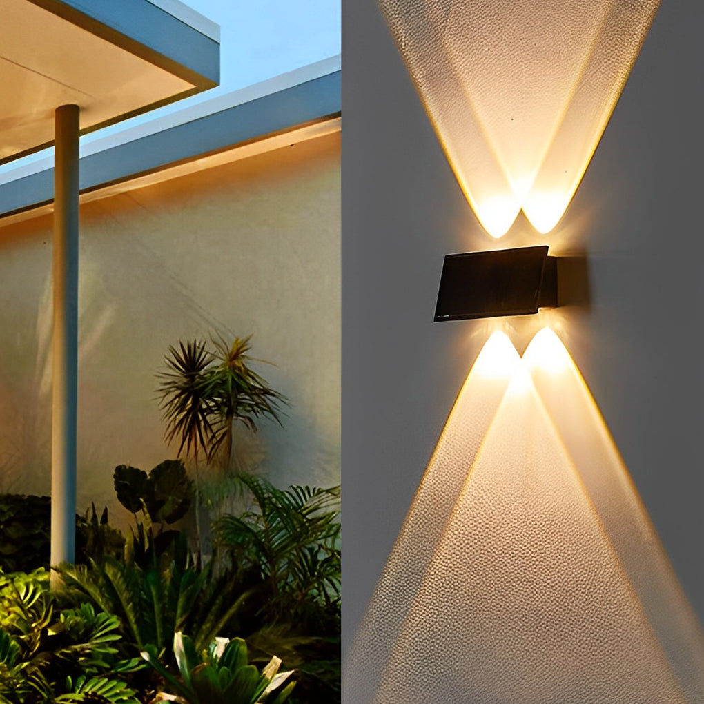 Rectangular Up and Down Light LED Waterproof Modern Wall Washer Lights