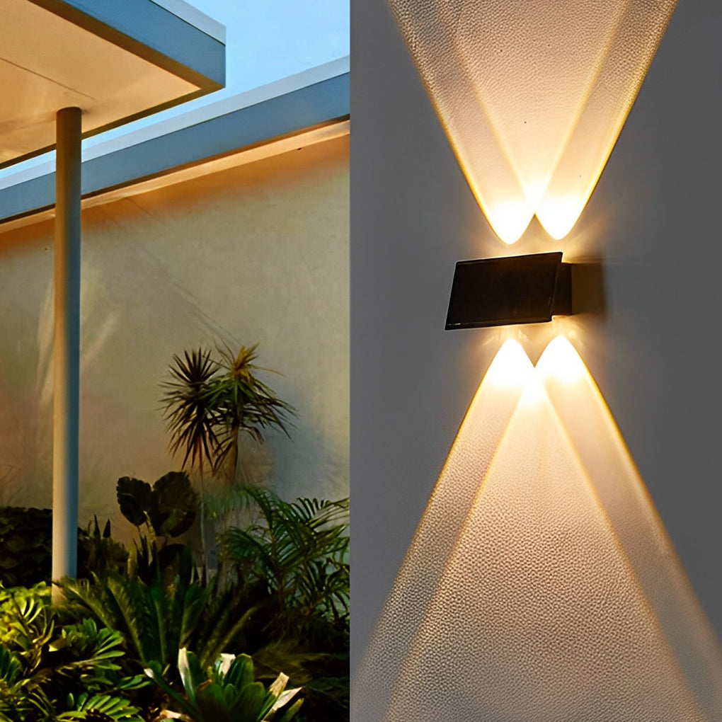 Rectangular Up Light Rectangular Up and Down Light LED Waterproof Modern Wall Washer Lights ...