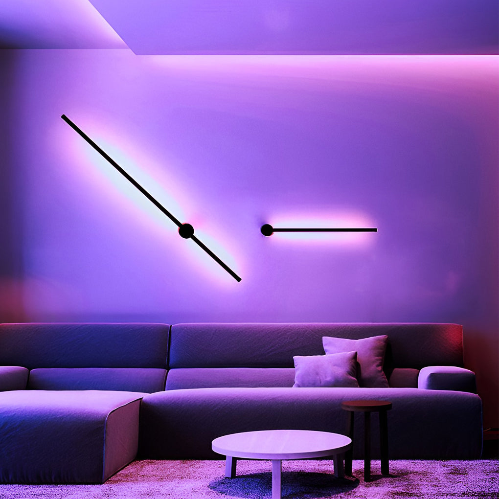 [Open-Box]Remote Control RGB Long LED Linear Lights Wall Sconces