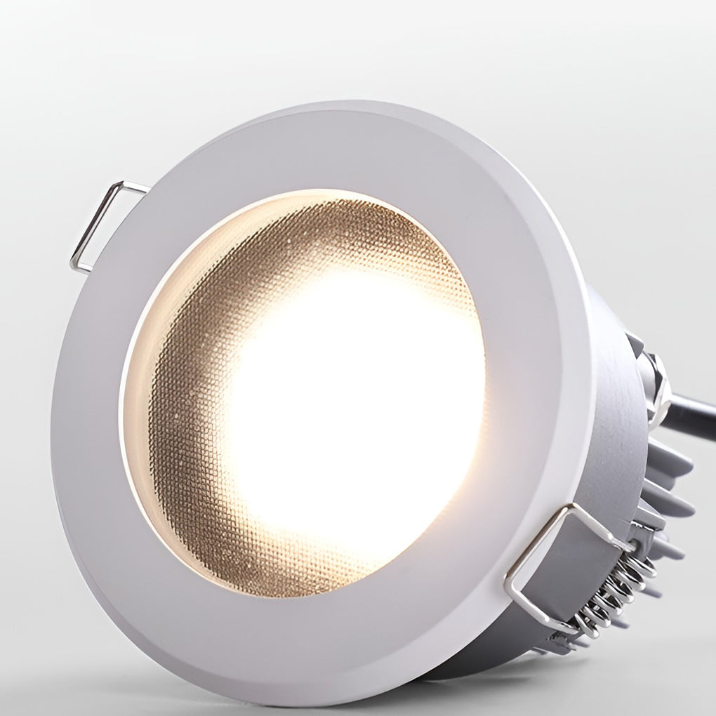 Round Waterproof LED COB Modern Recessed Ceiling Lights Spotlight Down Light