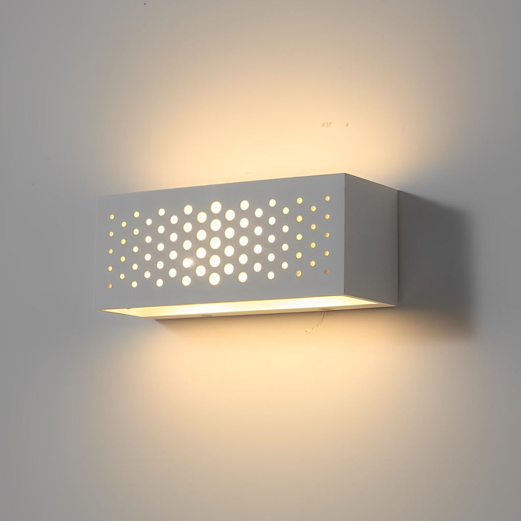 Rectangular Up and Down Light Modern LED Wall Lights Fixture Wall Lamp ...