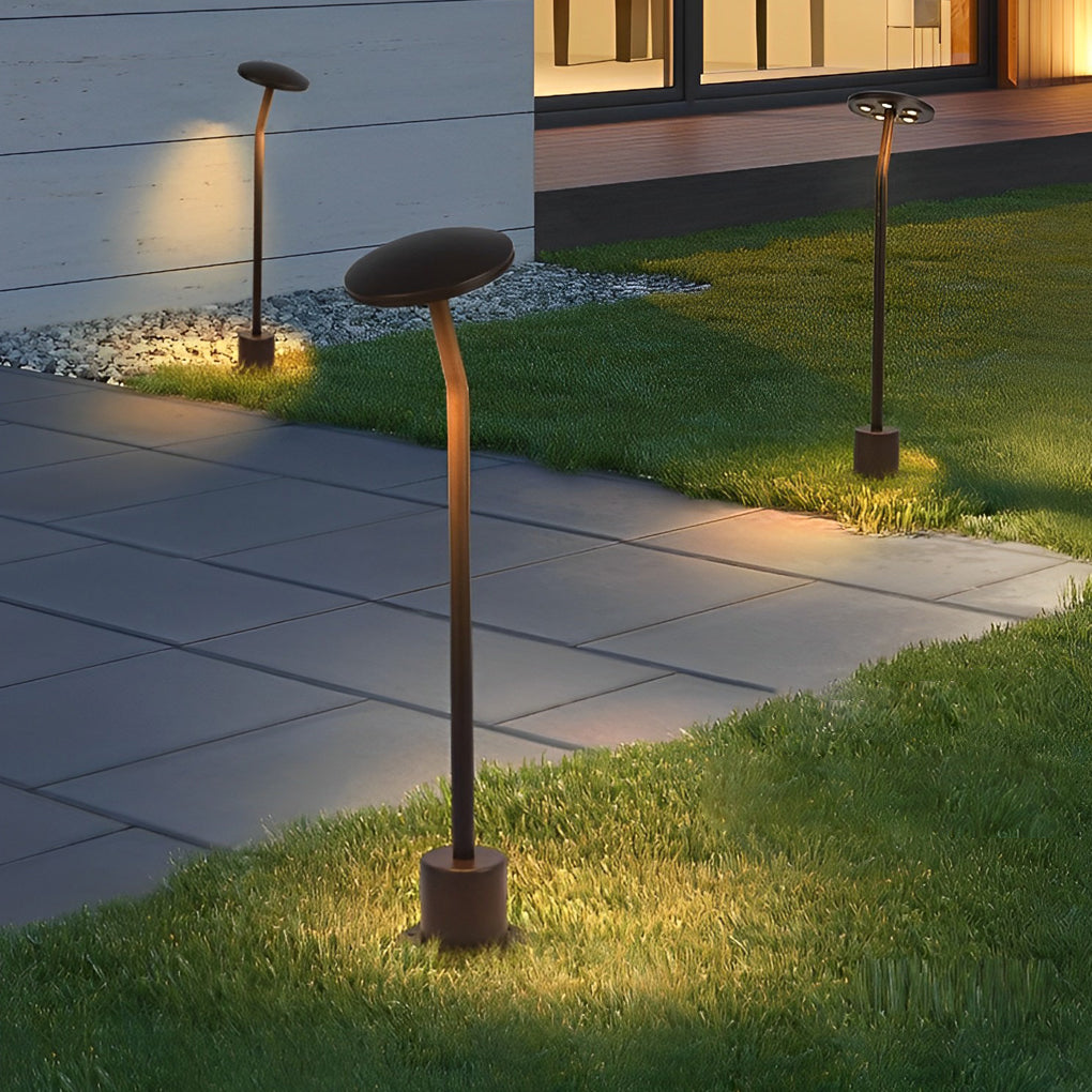 Outdoor Waterproof Mushroom Creative LED Modern Lawn Light Path Lamp - Dazuma