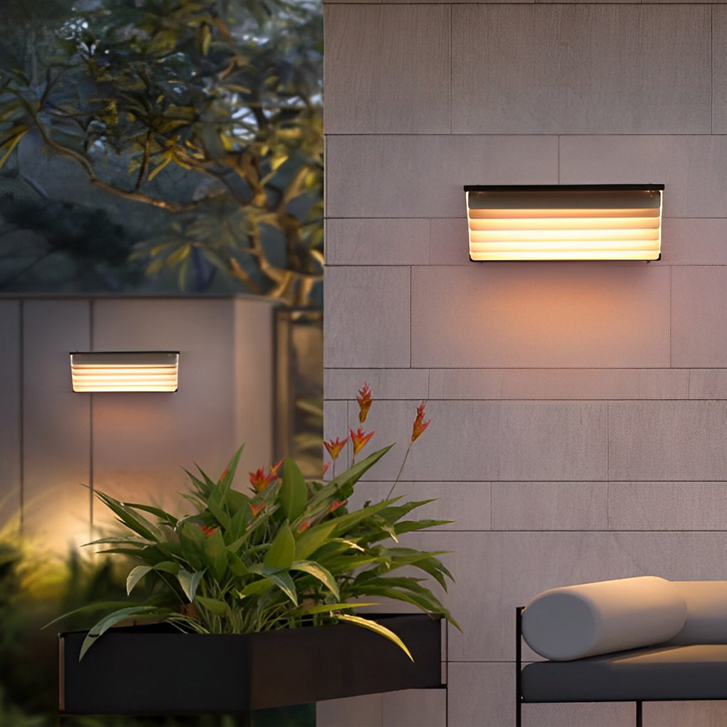 Creative Waterproof LED Modern Outdoor Wall Lamp Wall Sconce Lighting