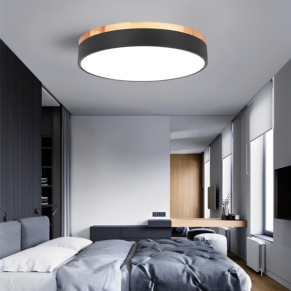 12" Circular LED Modern Ceiling Lights Flush Mount Lighting Ceiling Lamp