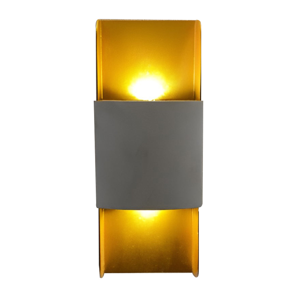 LED Up and Down Lights COB Waterproof Metal Modern Outdoor Wall Lamps