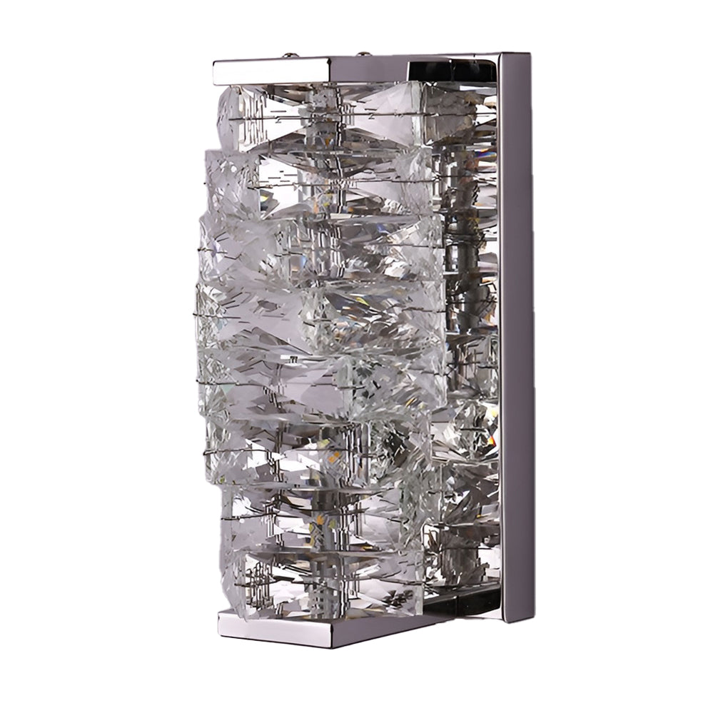 Creative Crystal Three Step Dimming Light LED Modern Wall Sconce Lighting Wall Lamp