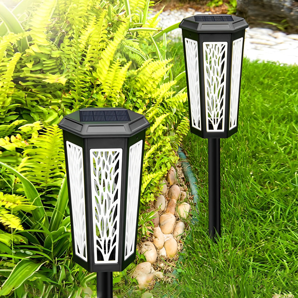 1 Pc Waterproof IP65 Intelligent LED Color Changing Solar Lights Outdoor Lamp