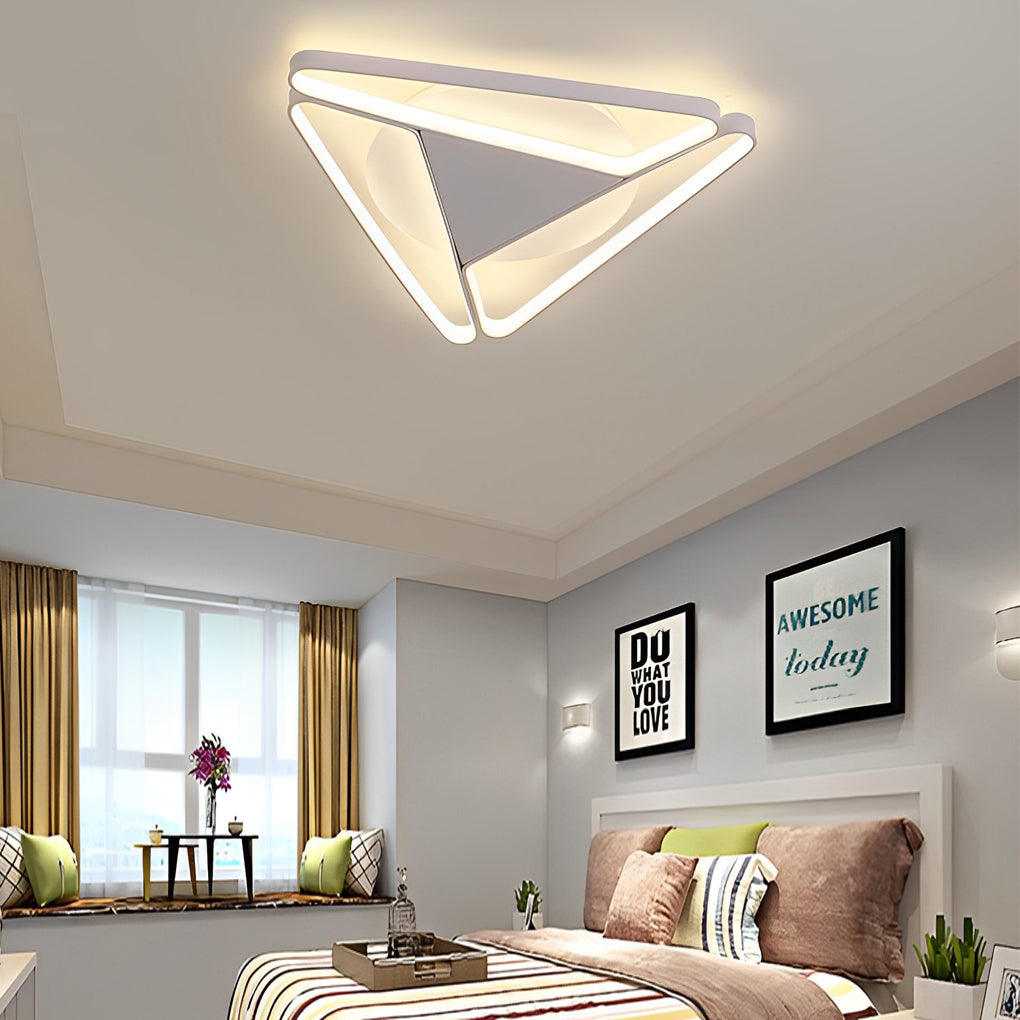 Geometric Design LED Modern Ceiling Lights Flush Mount Ceiling Lamp