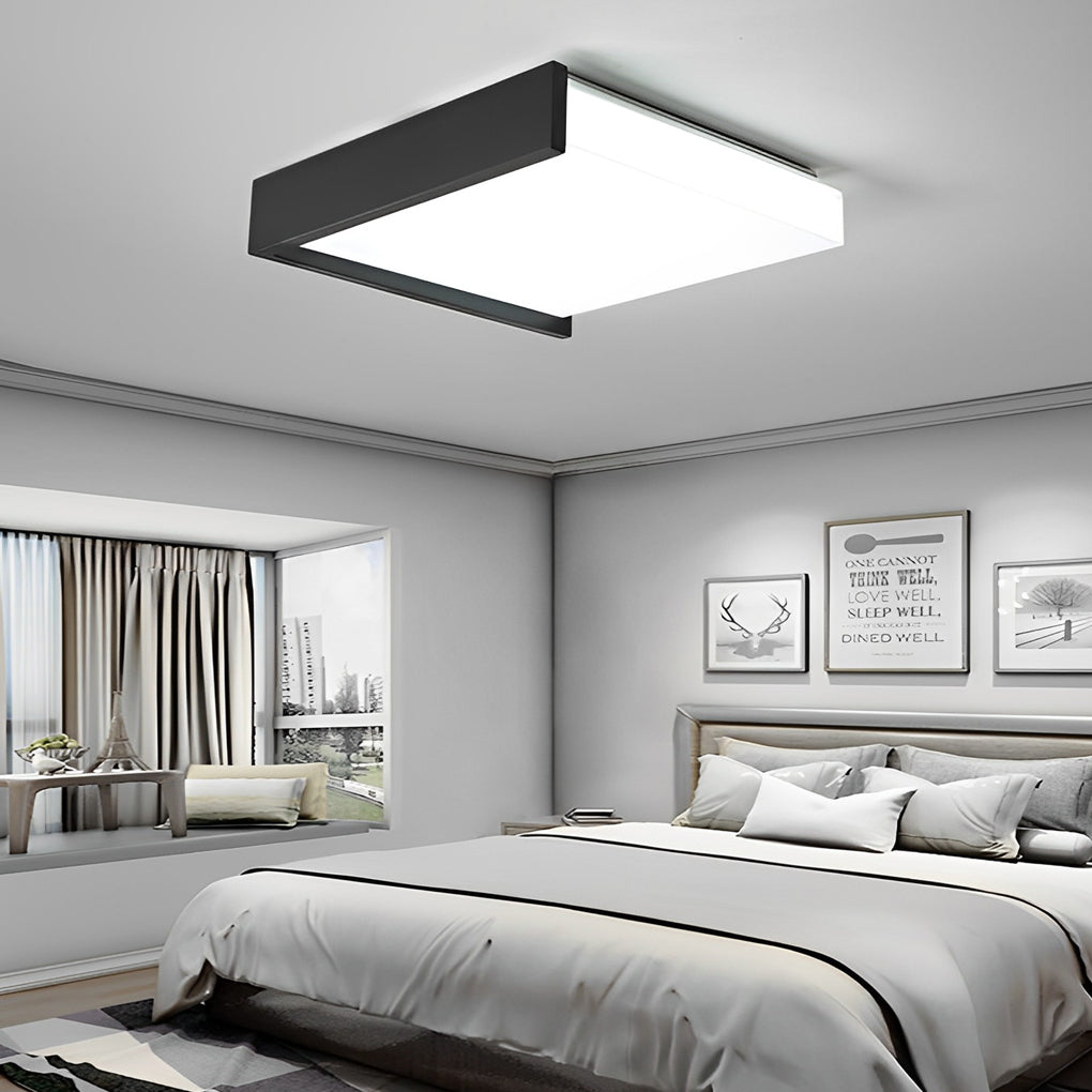 Minimalist Creative Square LED Stepless Dimming Nordic Ceiling Lights - Dazuma