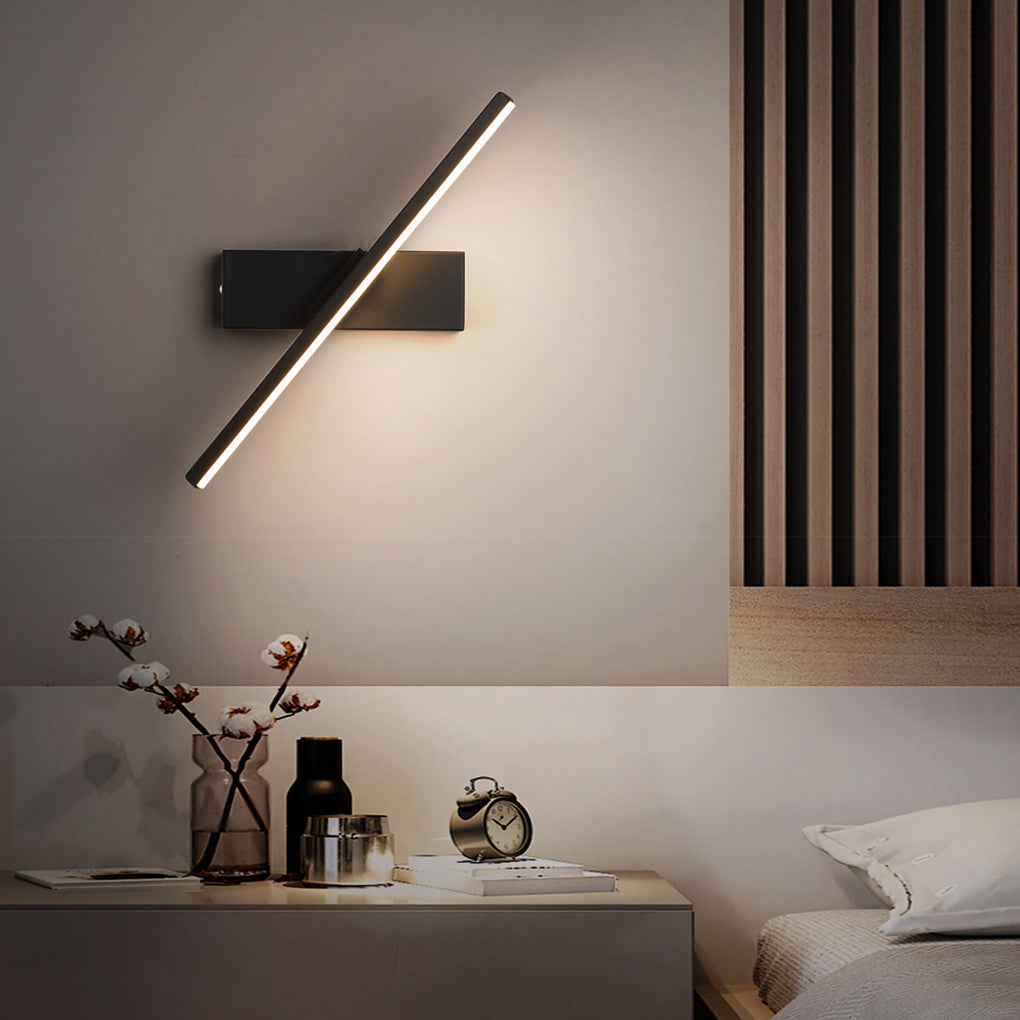 Modern 330° Rotatable Creative LED Bar Wall Lights Wall Sconce