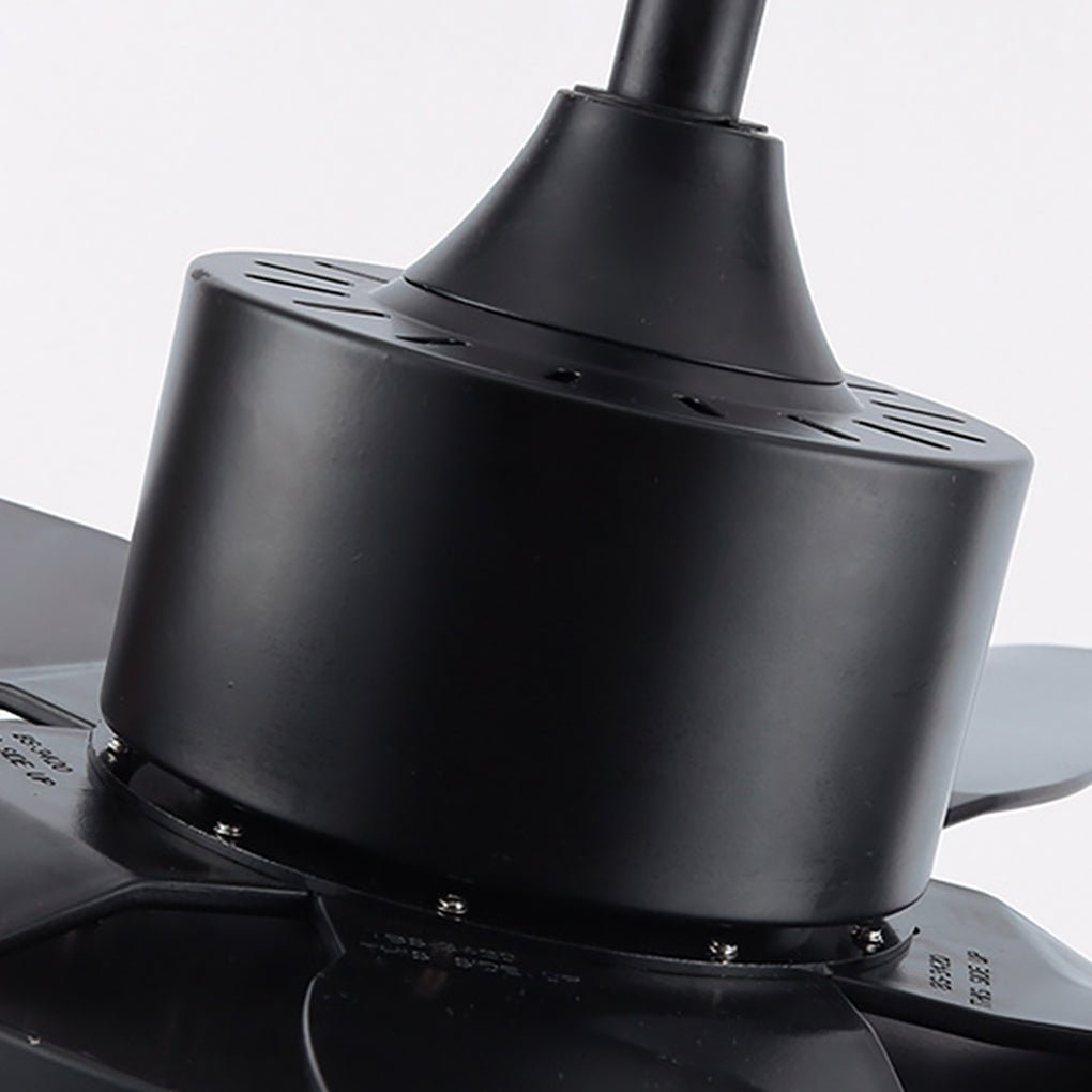 46 Inch LED 6 - Speed Downrod Ceiling Fan Lights with Remote and 5 Quiet Reversible Blades