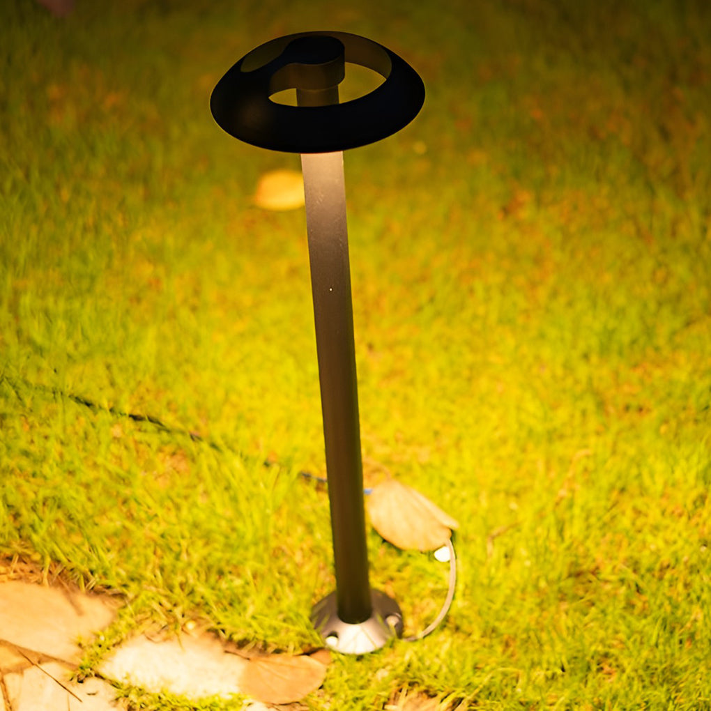 Modern Mushroom LED Path Light Waterproof Outdoor Landscape Post Lamp