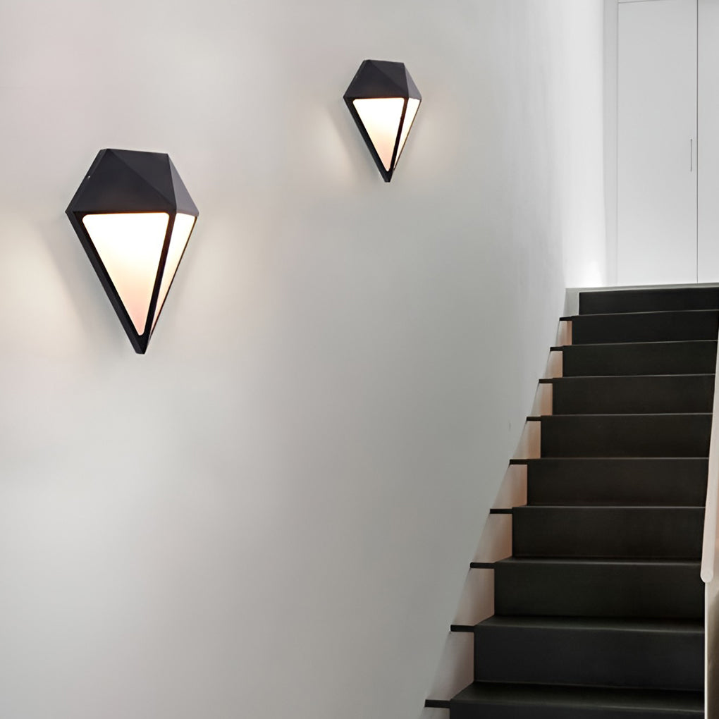 Creative Geometric LED Waterproof Modern Outdoor Wall Lamp Wall Lights Fixture