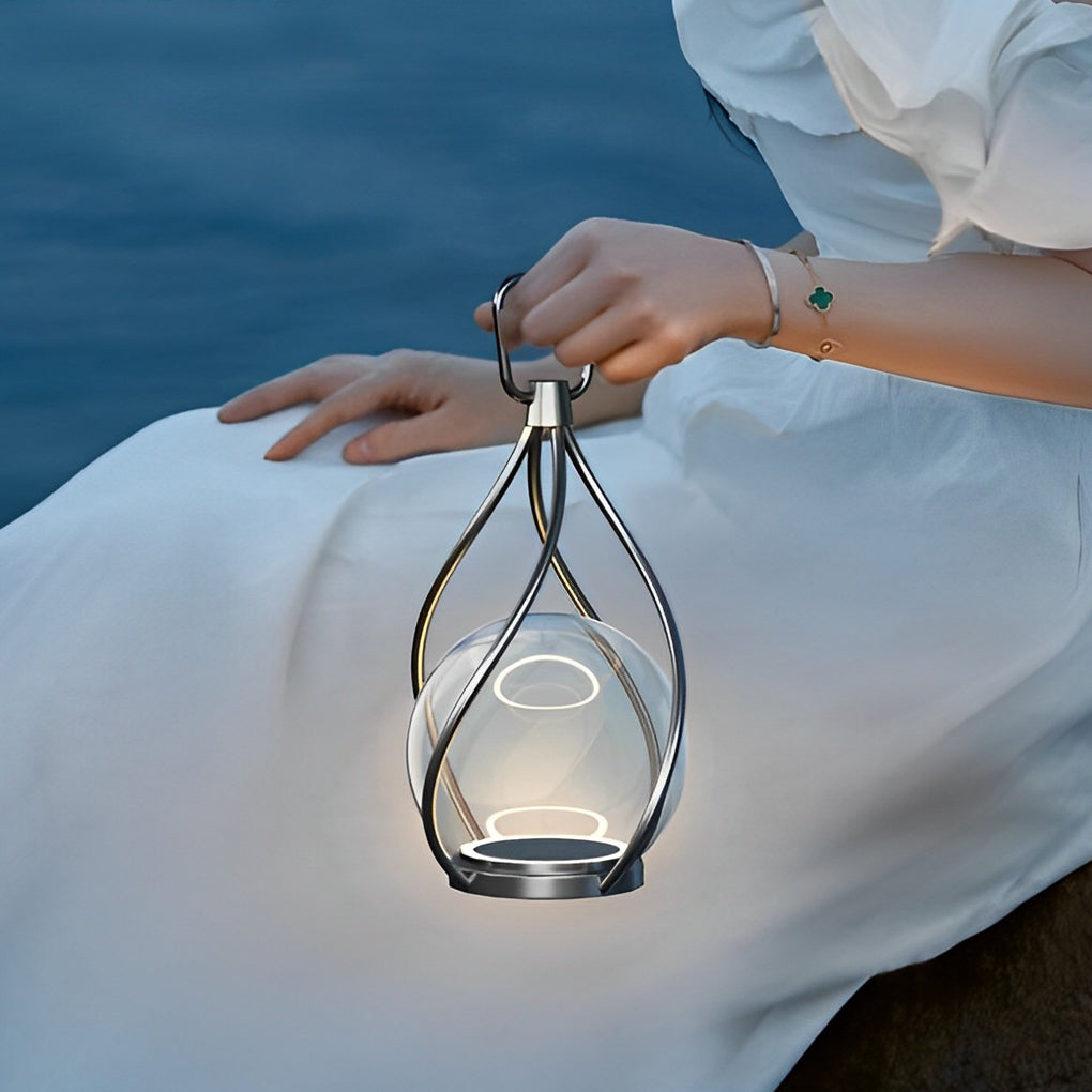 Creative Metal LED Waterproof USB Rechargeable Portable Night Lights - Dazuma