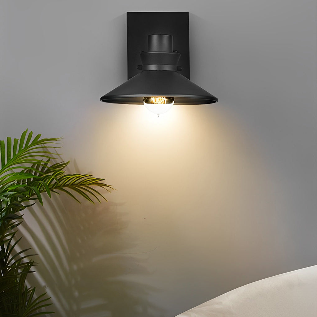Minimalist Waterproof Black European-style Wall Lamp Exterior Lights