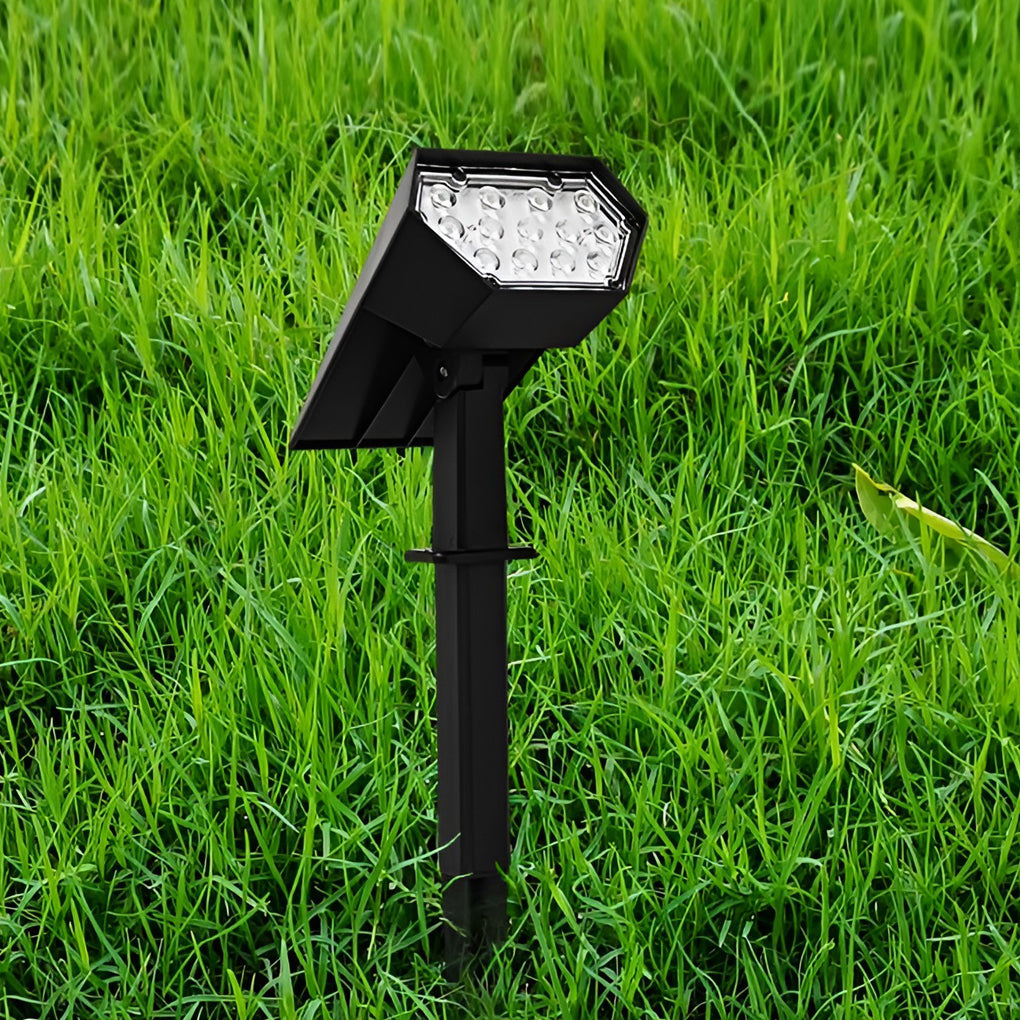 Waterproof Solar LED Adjustable Modern Outdoor Landscape Spot Light
