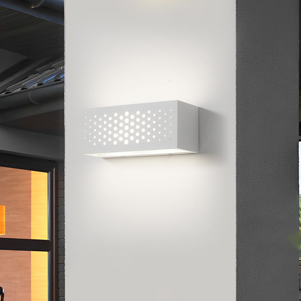 Rectangular Up and Down Light Modern LED Wall Lights Fixture Wall Lamp