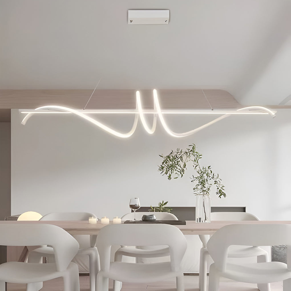 Creative LED Stepless Dimming Nordic Kitchen Chandeliers Ceiling Lighting
