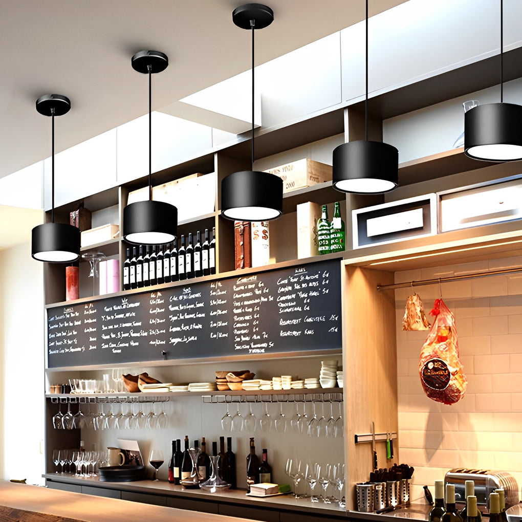 Cylindrical LED Modern Surface-mounted Hanging Downlight COB Spotlight - Dazuma