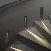 Rectangle 3W LED IP65 Waterproof Recessed Modern Stair Lights Corner Wall Lights - Dazuma