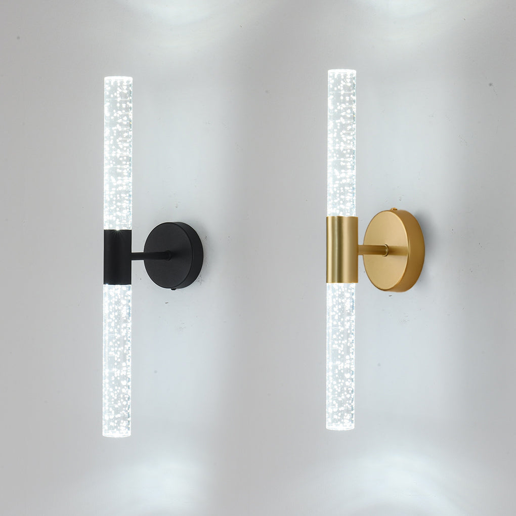 Nordic Cylinder LED Wall Lamp Wall Sconce Iron Acrylic Wall Light