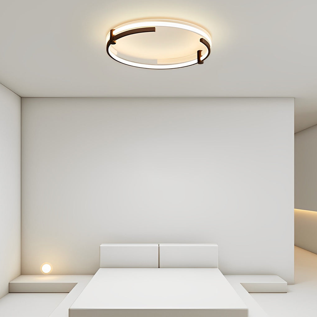 Round Creative LED Stepless Dimming with Remote Modern Ceiling Lights - Dazuma