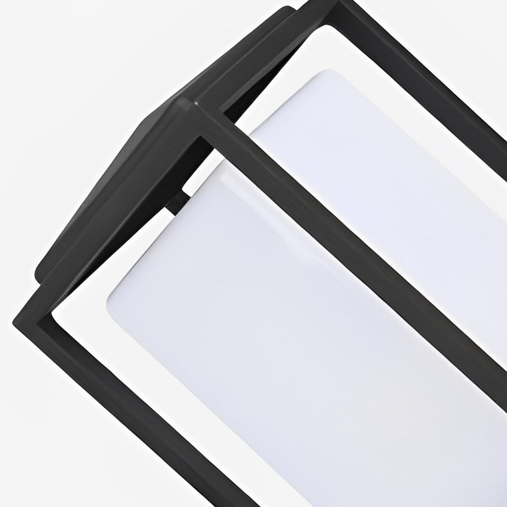 Aluminum Cubic Lawn Lantern 110V Low Voltage LED Waterproof Landscape Lighting