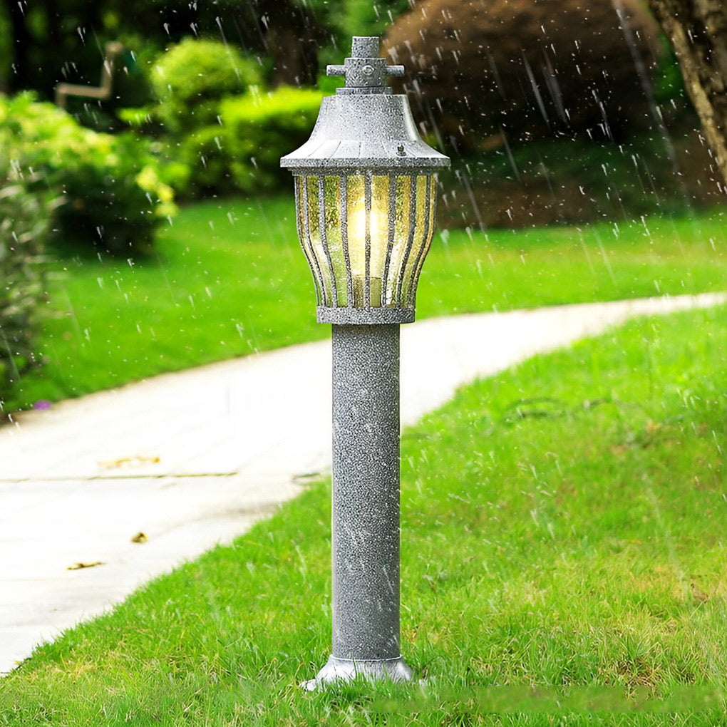 Retro Aluminum Waterproof Modern Outdoor Lights Lawn Lamp Pathway Light
