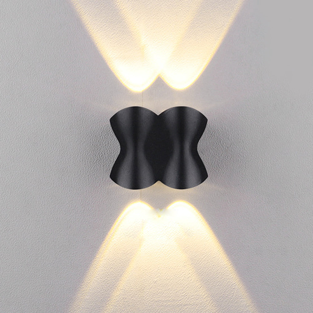 Creative LED Up and Down Lights Waterproof Modern Outdoor Wall Lamp