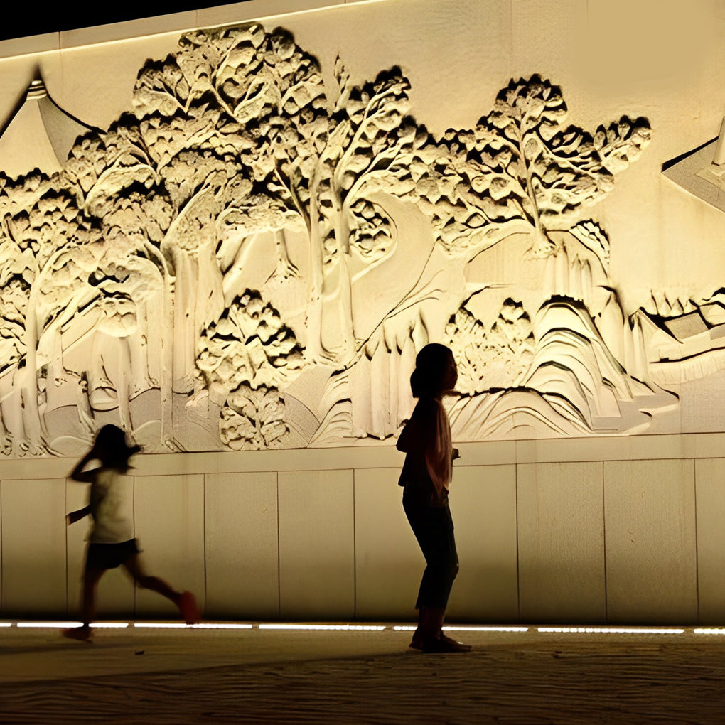 LED Rectangular Waterproof DC24V Recessed Outdoor Wall Washer Lights