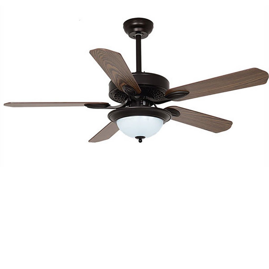 52 Inches Variable Frequency Mute Intelligent Timing Remote Control Ceiling Fan Light - Dazuma
