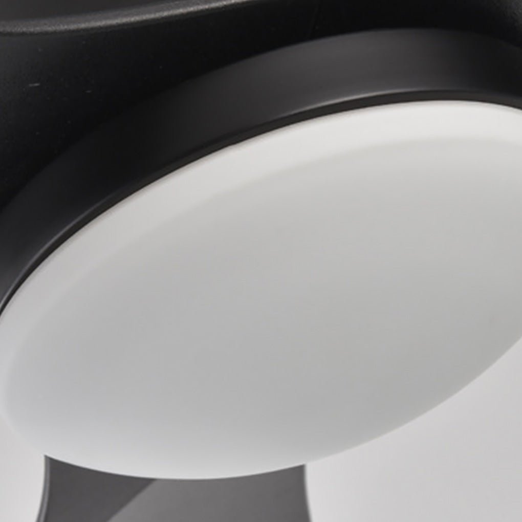 52 Inches Variable Frequency Three - color Dimming LED Ceiling Fan Light with Remote Control