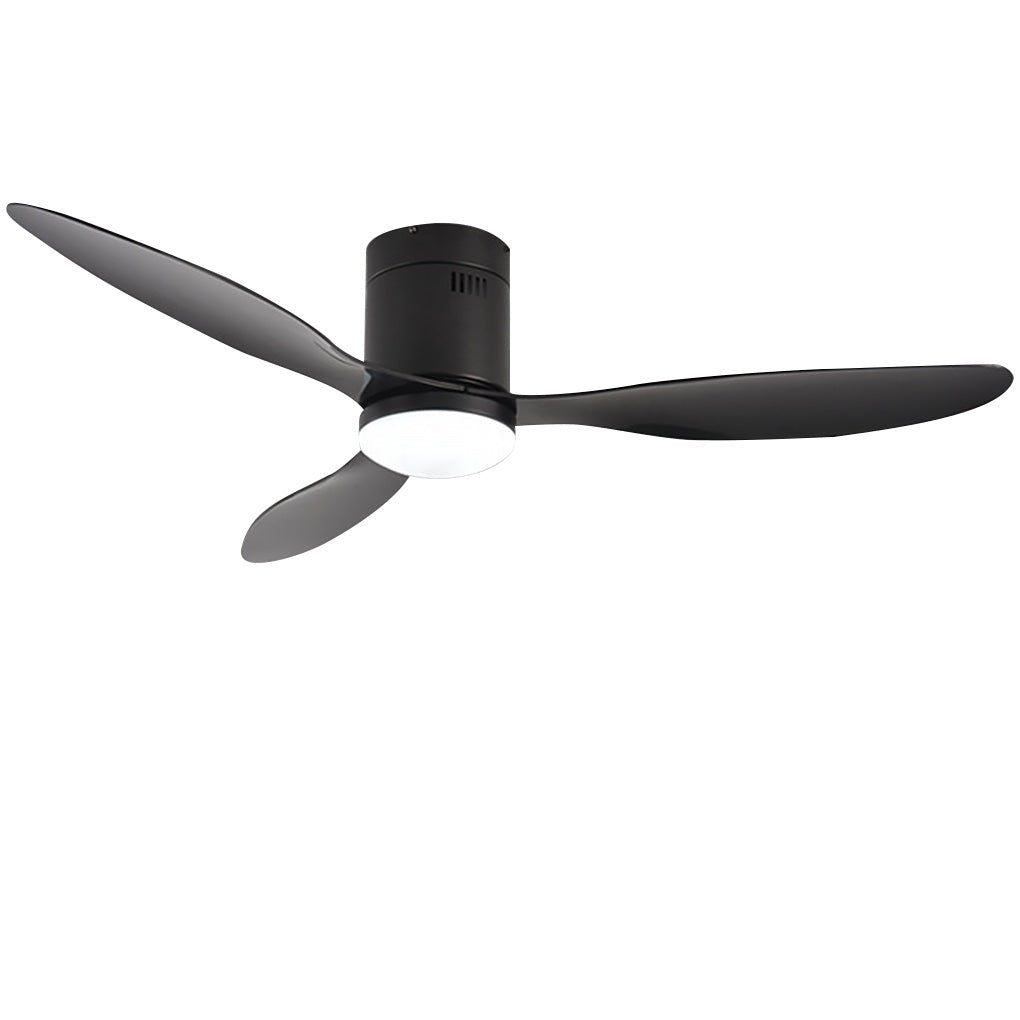 52 Inches Variable Frequency Three - color Dimming LED Ceiling Fan Light with Remote Control