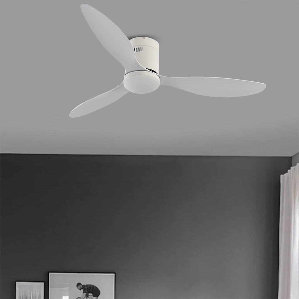 52'' Variable Frequency with Remote Control Three-color Dimming LED Ceiling Fan Lamp - Dazuma
