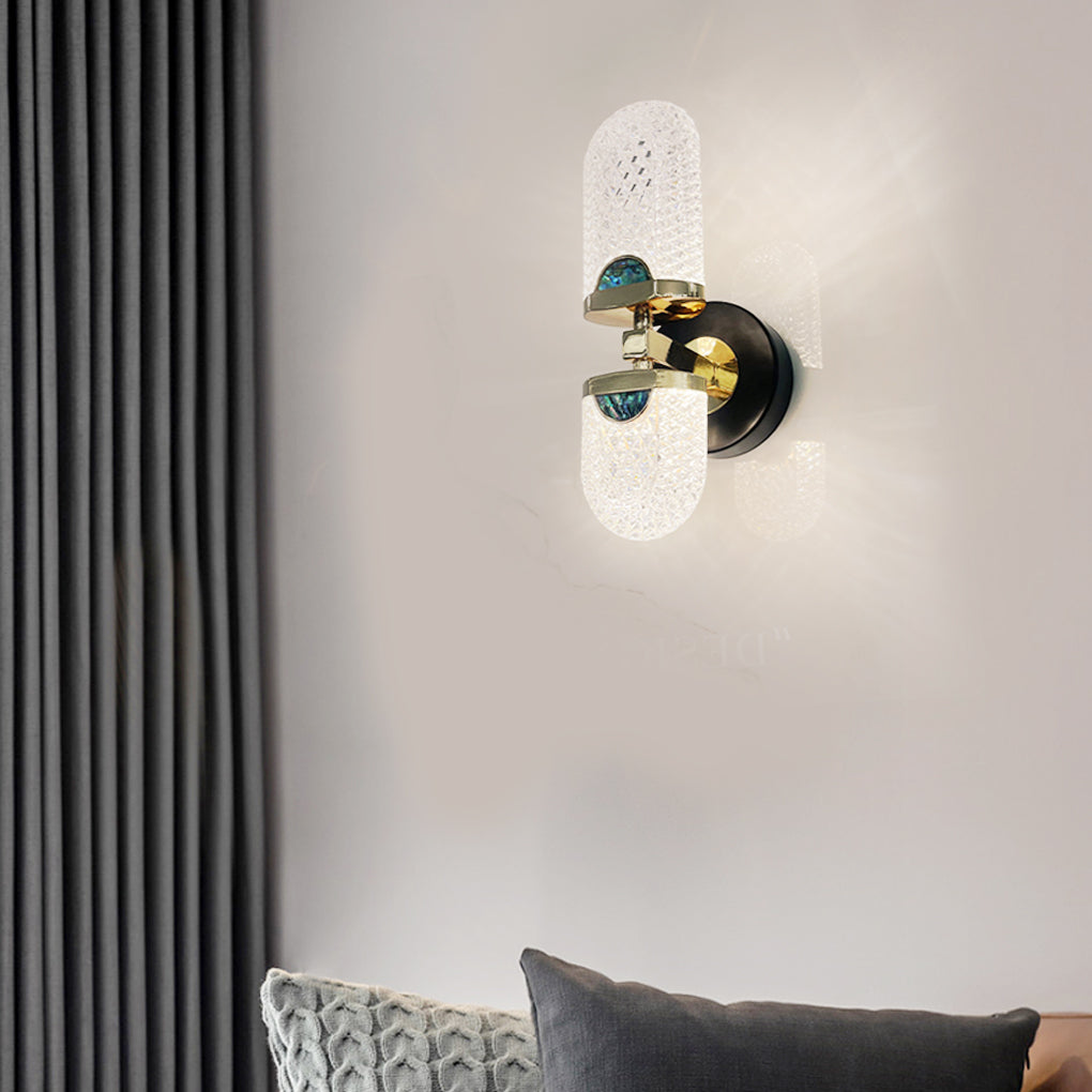 Creative LED Wall Sconces with Three-Step Dimming – Up and Down Light Effect