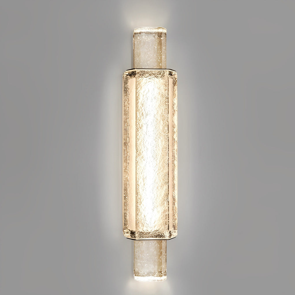 Minimalist Electroplated Crystal Glass LED Post-modern Wall Sconce Lighting